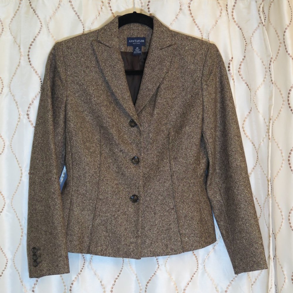 Ann Taylor Wool Blazer 6P
